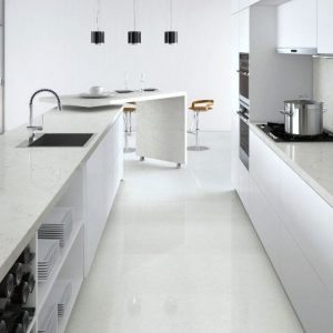 London Grey - Ljus kvartskomposit stenskivor från Caesarstone 4